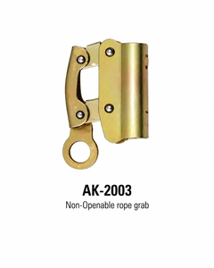 Système de ligne d'ancrage temporaire AK-2003, attache-cordage non ouvrable, attache-cordage autobloquant, attache-cordage de sécurité 10-12 mm, ajusteur de corde de sécurité - Product Image 1