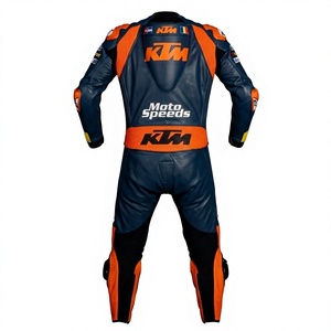 Traje de Motociclismo Brad Binder MotoCP, Piel de Vacuno/Canguro, Mono para Pista/Motociclismo, Traje de Cuero con Certificación CE Nivel 2 - Product Image 2