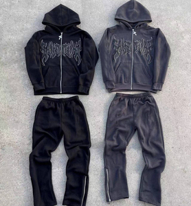 Sudaderas con Capucha para Hombre, Estilo Desgastado, Venta al Por Mayor, Personalizadas, Lavado Vintage, Marca Privada, Fabricante de Ropa Urbana - Product Image 6
