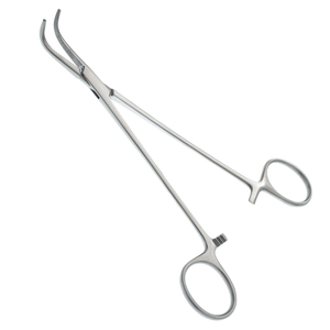 Gemini Forceps <b>9</b> 1/4 Inch Right Angle Delicate Vascular Hemostatic Forceps Stainless Steel Surgical Clamping Instrument - Product Image 2