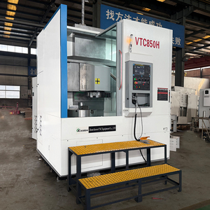 Fresadora de metal de procesamiento de aleación de aluminio vertical de torno CNC KASEN <span class=keywords><strong>VTC800</strong></span> VTC850 - Product Image 4