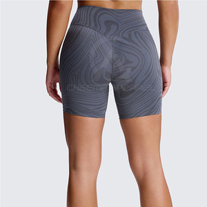 Shorts de cycliste légers et à séchage rapide pour femmes, avec ceinture élastique, pour les entraînements sportifs et les activités de plein air - Product Image 2