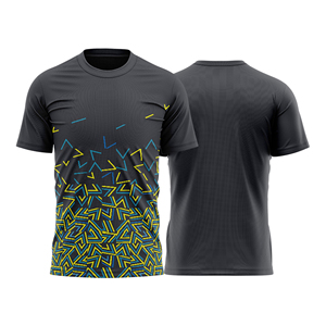 Camiseta de Fútbol Transpirable y Ligera de Manga Corta 100% Poliéster para Adultos Unisex, Cuello Redondo, para Entrenamiento y Partido, de Secado Rápido - Product Image 1