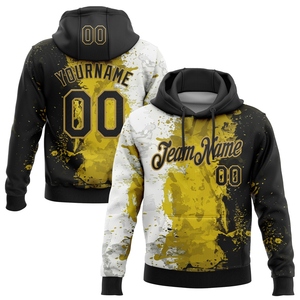 Venta al por mayor directa de la industria: Nuevo diseño personalizado, camiseta de hombre con burbujas 3D coloridas en azul trueno, naranja bahía, negro y verde neón degradado. - Product Image 3