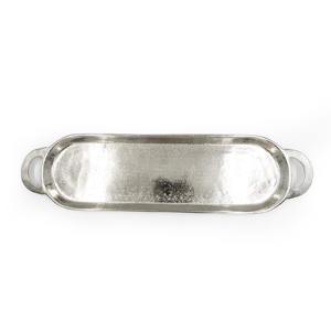 Elegante Bandeja de Servicio de Metal Chapada en Oro, Bandeja Redonda Decorativa para Hotel, Restaurante y Uso Doméstico - Product Image 1