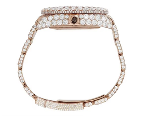 Montre Moissanite VVS de style moderne Montre poignet glacé à mouvement automatique personnalisée Montre-bracelet Hip Hop pour hommes au prix le plus bas - Product Image 6