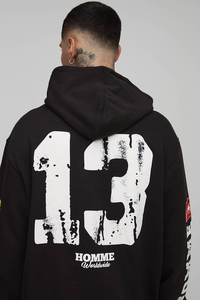 Sudadera con Capucha Personalizada de Manga Larga para Hombre, Diseño Estampado, Tejido Grueso de 350 g/m², Corte Cuadrado, Sudadera de Forro Polar - Product Image 6