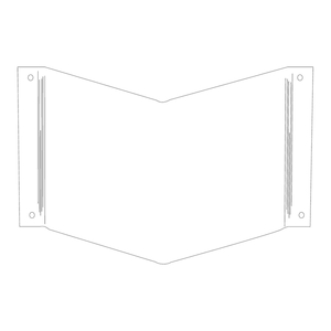 Panneau de signalisation au sol en PVC Brady 12x18 pouces pour la sécurité et l'identification des équipements - Product Image 3