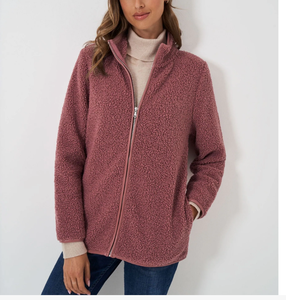 Sudadera Personalizada de Alta Calidad con Cuello en V para Mujer, Informal, Suave, de Mezcla de Algodón, Tejida, Holgada, con Logotipo Personalizado - Product Image 5