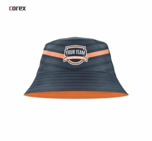 Custom <b>Bucket</b> <b>Hat</b> Polyester Mesh Unisex Outdoor Casual Spring Summer Adult Heat Transfer Printing Front Logo - Product Image 3