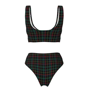 Traje de Baño Bikini de Dos Piezas para Mujer, Talla Grande, Transpirable, Cintura Alta, Top Corto con Hombros Caídos, Tallas Personalizables, 2026 - Product Image 6