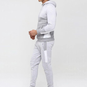 Oem Odm Factory Supply Men Fitness Pro Polyester Fleece Tracksuit Lightweight Sportswear Soft Fabric - Product Image 5