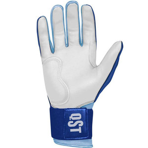 Gants de frappe de baseball professionnels fabriqués en usine, logo et couleur personnalisés, haute qualité, prix raisonnable, cuir, unisexe, vente en gros - Product Image 1