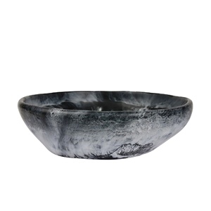 ชามเสิร์ฟเรซิ่นขัดเงา รุ่นล่าสุด ปลอดภัยสำหรับเครื่องล้างจาน ทำด้วยมือ เป็นมิตรกับสิ่งแวดล้อม ปรับแต่งได้ ดีไซน์ยุโรปสมัยใหม่ - Product Image 1