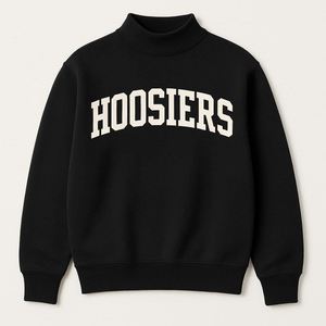 Sudadera Casual con Cuello Alto para Mujer, Holgada, Estilo Oversize, de Felpa Suave, Cálida para Invierno - Product Image 1