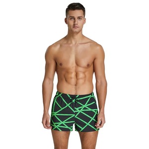 Summer Wear <b>Men's</b> Swim <b>Trunk</b> New Design Polyester/Nylon Quick Dry Drawstring Closure - Product Image 1