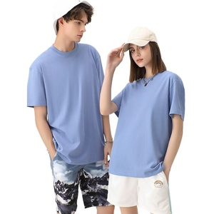 เสื้อยืดโอเวอร์ไซส์ทรงครอปสำหรับผู้ชาย ผ้าคอตตอน 100% หนานุ่ม สไตล์สตรีทแวร์ ทรงหลวม ไม่ยับง่าย พิมพ์ลายกราฟิกตามสั่ง - Product Image 2