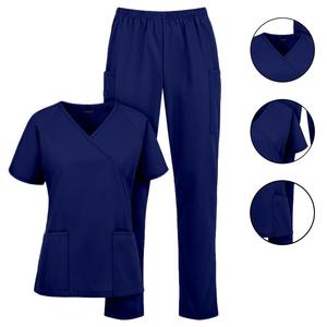 Conjuntos de Uniformes Médicos de Manga Corta para Enfermeras, Trajes Personalizados para Hospitales, Uniformes de Enfermería, Fabricante de Pakistán - Product Image 4