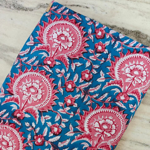 Tela de algodón con estampado bohemio moderno, tela de algodón ecológica hecha a mano, proveedor mayorista de tela de algodón, impresión personalizada, pedido al por mayor - Product Image 1