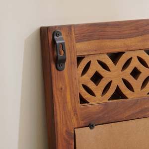 Handcrafted Wooden <b>Wall</b> <b>Mirror</b> Frame Decorative Rustic <b>Wall</b> Mounted <b>Mirror</b> for Living Room Bedroom Entryway - Product Image 5