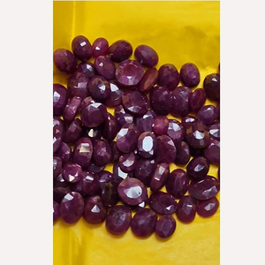 89 Piezas de Rubí Natural de 10 mm y 14 mm, Corte Ovalado, Color Rosa, 495 Quilates, Gemas Sueltas de Alta Calidad para Joyería, Venta Iroc - Product Image 5
