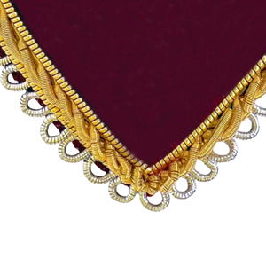 Handmade Premium Quality Fabric Embroidery Brooches Custom Professional Badges with Safety Pin Wholesale for Sale - Product Image 5