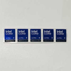 Intel Core Ultra 7/<span class=keywords><strong>5</strong></span>/9 internet sticker voor laptop/pc/tablet/desktop <span class=keywords><strong>computer</strong></span> logo enkelzijdige stickers voor besturingssysteem origineel OEM - Product Image 4