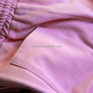 Printing Logo <b>Wholesale</b> Cotton <b>Flare</b> Jogger Custom Color <b>Sweatpants</b> for Women Classic Loose Fit Adjustable Streetwear Trouser - Product Image 5