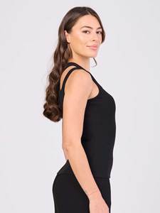 Camiseta sin mangas ajustada y transpirable para mujer, con cuello redondo, estilo casual para uso diario en verano. - Product Image 2
