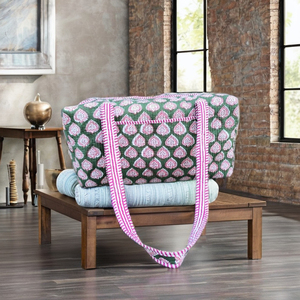 Nuevas Bolsas de Viaje Acolchadas de Algodón Hechas a Mano, Ligeras, Personalizables, Duraderas, Ecológicas, de Gran Capacidad, con Cierre de Cremallera 20 - Product Image 1