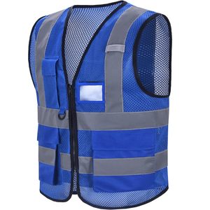 Chemise de travail réfléchissante haute visibilité noire personnalisée OEM, panneau contrastant, coton polyester, manches longues, uniforme de sécurité pour le personnel industriel - Product Image 4