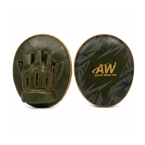 Askar Wear - Guante de Boxeo para Entrenamiento, Piel de Vacuno, Diseño de Camuflaje Verde, Duradero - Product Image 4