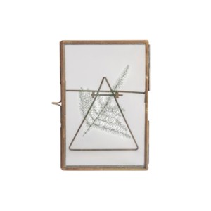 Marco de Fotos Cuadrado de Acero y Vidrio de Doble Cara, Diseño Estándar, para Decoración del Hogar, a Excelente Precio - Product Image 3