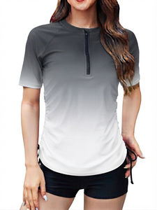 Camiseta de Protección Solar Unisex de Alta Calidad, Spandex Anti-UV UPF50+, Secado Rápido, Compresión, Transpirable, Antibacteriana, Personalizable, Disponible en Stock - Product Image 3