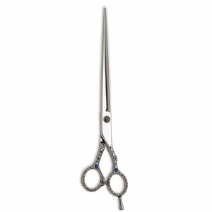 Ciseaux de toilettage professionnels pour animaux de compagnie, en acier inoxydable 440C, ciseaux de coupe de poils pour animaux, lames droites et aiguisées, cisailles pour animaux - Product Image 1