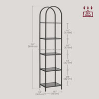 Bibliothèque Etagere en acier W durable Mobilier d'intérieur élégant pour salon ou appartement Fabriqué au Vietnam ODM/OEM