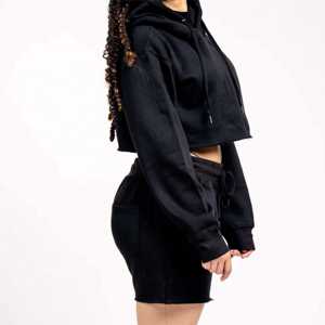 Conjunto Deportivo Seamless para Mujer, Top de Manga Larga y Shorts de Cintura Alta, Ropa para Entrenamiento - Product Image 6