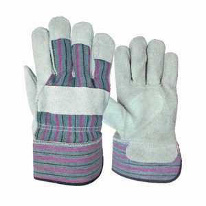 Guantes de Trabajo de Cuero Vacuno de Primera Calidad, Guantes de Seguridad Industriales, Protección Personal, Guantes de Construcción Duraderos - Product Image 3