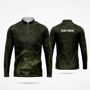 Camisa de Pesca Dinámica de Manga Larga para Hombre, Absorbe la Humedad, Protección UV, Transpirable, Camisa de Alto Rendimiento para Pescadores - Product Image 6