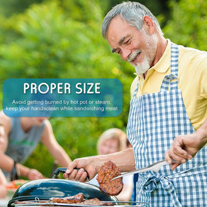 Pince de cuisine en acier inoxydable pour barbecue, salade, cuisson, grillades, camping et préparation des aliments - Product Image 4