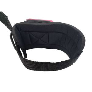 Nuevas correas de muñeca de neopreno de alta resistencia con logotipo personalizado, gancho de protección profesional, unisex, para entrenamiento de levantamiento de pesas en el gimnasio. - Product Image 5