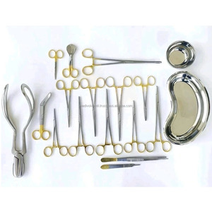 Ensemble de 18 instruments chirurgicaux gynécologiques en acier inoxydable de qualité supérieure avec boîte, certifiés CE ISO, fournisseur en gros - Product Image 2