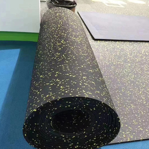 Tapis d'exercice protecteurs en caoutchouc résistants de Rolls, rouleau en caoutchouc de plancher de gymnase - Product Image 3
