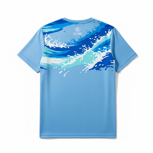 Camiseta Deportiva Ecológica de Poliéster Reciclado, Suave al Tacto, Transpirable, para Entrenamiento, Fitness y Atletismo - Product Image 2