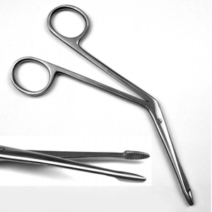 Pinzas de Cocodrilo Manuales de Alta Calidad con Mordazas Microdentadas de 14 cm y 16.5 cm, Instrumento ORL de Acero Inoxidable para Extracción de Polipos - Product Image 6