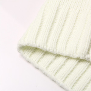 Pull col roulé épais en maille torsadée pour homme, couleur crème, pull chaud d'hiver, tricot thermique, coupe ajustée décontractée - Product Image 5