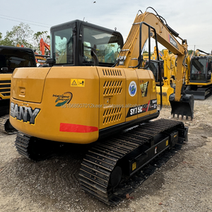 Mini Pelleteuse Sany SY75C d'occasion Moteur d'origine robuste avec pompe hydraulique fiable Capacité du godet de 7.5t 0.5m - Product Image 3