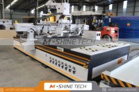 Routeur CNC rapide 2137 pour gravure sur bois, MDF, PVC, mousse, acrylique, transmission à vis à billes haute vitesse, Jinan Chine