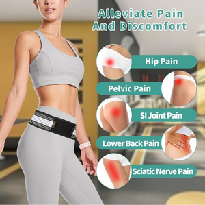Ceinture sacro-iliaque ORTHOWRAP Dolies, soutien réglable, fermeture auto-agrippante, design pliable pour soulager la douleur post-chirurgicale - Product Image 3