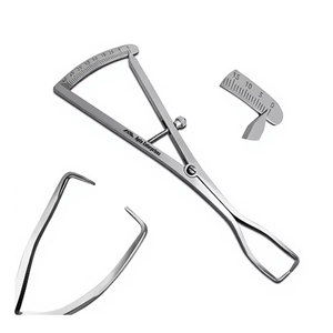 Calibre de mesure Castroviejo pour cartographie de la calotte osseuse 0-40 mm, instrument de mesure de précision pour implants dentaires en acier inoxydable chirurgical - Product Image 1